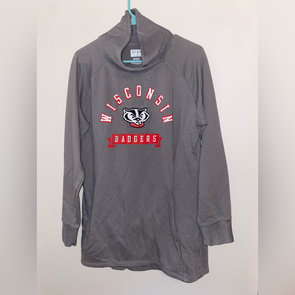 Gray pullover